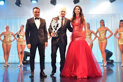 Luca Montiron, Mick Doohan und Lorena Baricalla