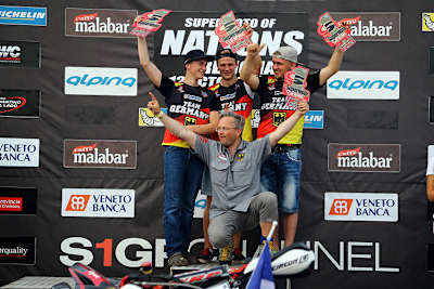 Die deutschen Junioren zeigten eine geschlossene Teamleistung