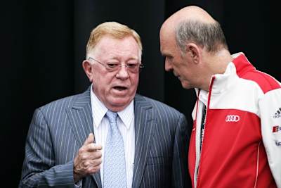 Don Panoz (li.) mit Ex-Audi-Sportchef Dr. Wolfgang Ullrich