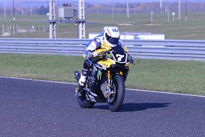 Imre Toth für die Monster Energy Yamaha auf dem Pannoniaring