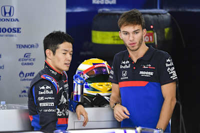 Naoki Yamamoto und Pierre Gasly