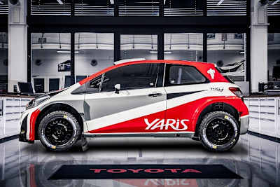 Die Studie des Toyota Yaris WRC