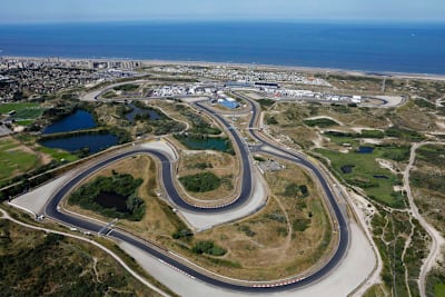 Die Rennstrecke von Zandvoort