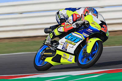 Kevin Zannoni auf der Moto3-TM in Misano