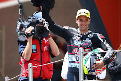 Johann Zarco nach dem Triumph in Barcelona