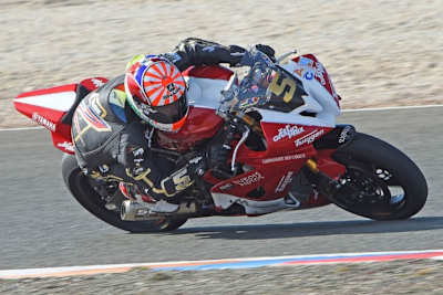 Johann Zarco auf einer R6-Yamaha in Almeria: Testverbot geschickt umgangen