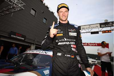 Schnellster Mann der Super Pole in Spa-Francorchamps: Maro Engel