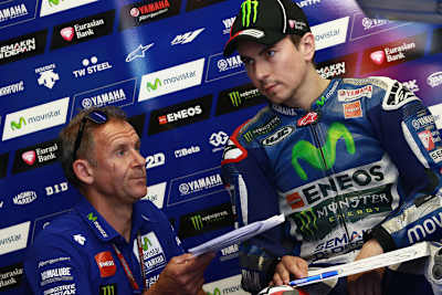 Wilco Zeelenberg mit Jorge Lorenzo