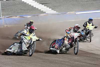 Letzter Lauf: Grzegorz Zengota (li.) gegen Michael Härtel