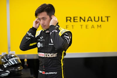Guanyu Zhou wurde jahrelang von Ferrari gefördert