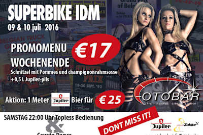 Bier kann man gleich meterweise bestellen