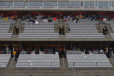 Die tapferen Formel-1-Fans in Austin bekamen eine Unterhaltung der anderen Art geboten