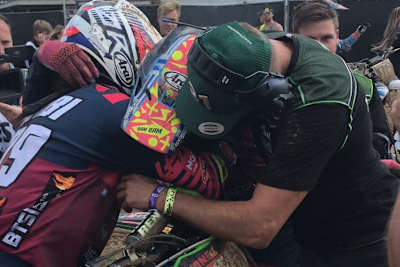 Das F&H Kawasaki-Team hatte Grund zum Feiern