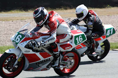 Siggi Schröter und Sven Bennin aus der Fraktion der Zweitakt-Kämpfer