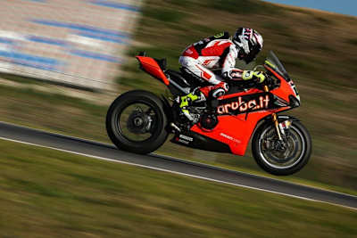 Alvaro Bautista beim Portimao-Test