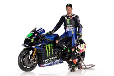 Franco Morbidelli und seine M1 im 2022er-Look