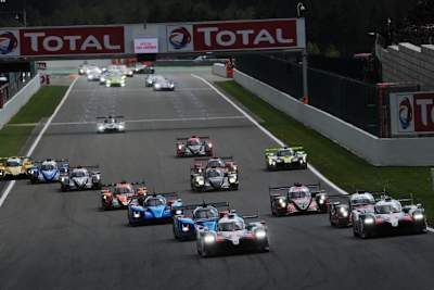 Start frei: Mit den 6 Stunden in Spa-Francorchamps will die FIA WEC im August wieder durchstarten