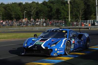Der Ferrari 488 GTE Evo von Risi Competizione bei den 24h Le Mans 2019