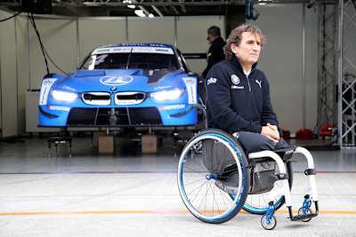 Alex Zanardi war 2019 als Gaststarter beim Dream Race in Fuji dabei