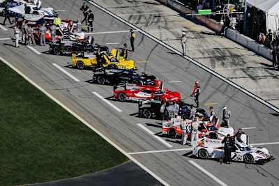 Mazda DPi vorne: Der Grid zu den 24h Daytona 2020