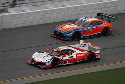 Der Acura DPi von Juan Pablo Montoya in Daytona