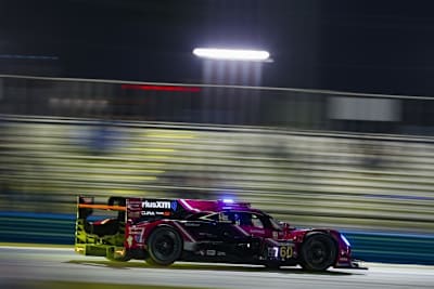 Vor allem bei Nacht gibt es in Daytona immer tolle Eindrücke: Hier der Acura DPi von MSR