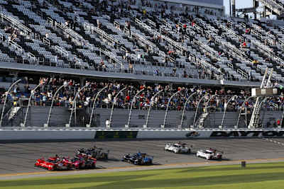 Nicht nur beim Rennstart bilden die DPi die Spitze in der IMSA