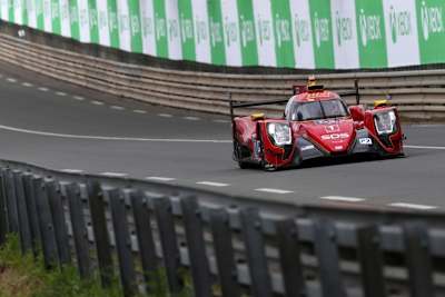 Ein Oreca 07 aus der LMP2-Klasse bei den 24h Le Mans