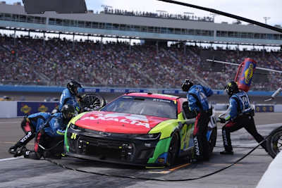 Boxenstopp bei Hendrick Motorsports in der NASCAR