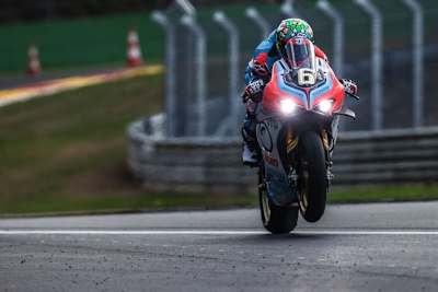 Chaz Davies auf der ERC-Ducati in Spa