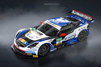 Die Corvette C7 GT3-R von Callaway Competition