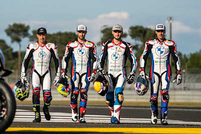 Kenny Foray, Xavi Forés, Ilya Mikhalchik und Markus Reiterberger in der EWC