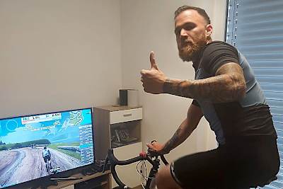 Daumen hoch bei Julian Trummer