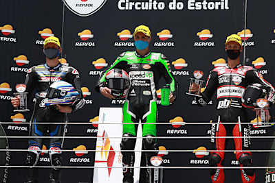 Niki Tuuli, Yari Montella, Lukas Tulovic (vlnr.)