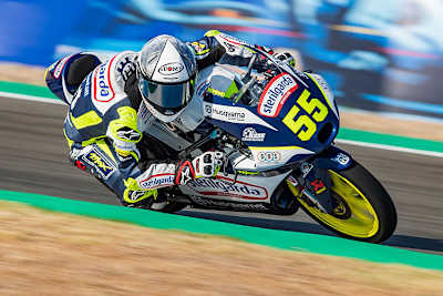 Romano Fenati kommt mit der Husqvarna langsam in Schwung