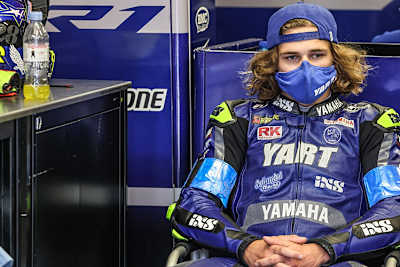 Der Sturz von Karel Hanika (YART Yamaha) verhinderte eine bessere Platzierung