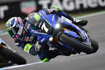 Marvin Fritz war im ersten Zeittraining der Schnellste