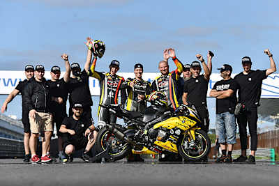 Auftrag von Krzemien, Steinmayr und Lewandowski (vlnr.) erledigt: LRP Poland erstmals in den Top-10 der Endurance-WM