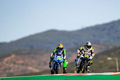 Da lag Romano Fenati (55) noch vor Barry Baltus