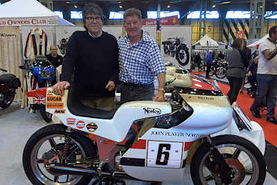 Peter Williams (li.) und Mick Grant