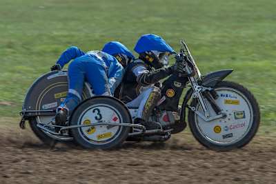 Mike Kolb und Beifahrerin Nadin Löffler starten wieder beim Gespann Masters