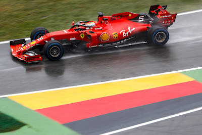 Sebastian Vettel in Hockenheim 2019