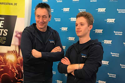 Josef Sattler (l.) und sein neuer Beifahrer Jeroen Remmé