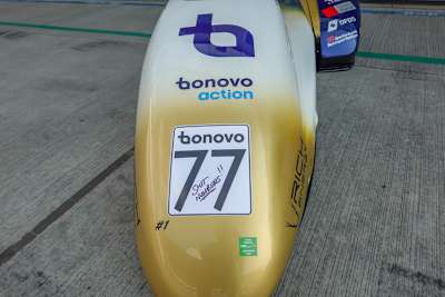 Tim Reeves hatte seine eigene Meinung zu dem neuen Design der Startnummer