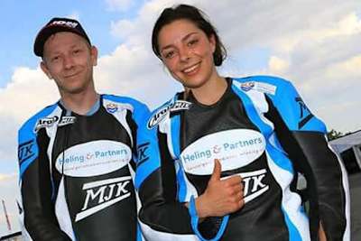 Die Französin Emanuelle Clement fährt die WM 2021 mit dem Niederländer Bennie Streuer