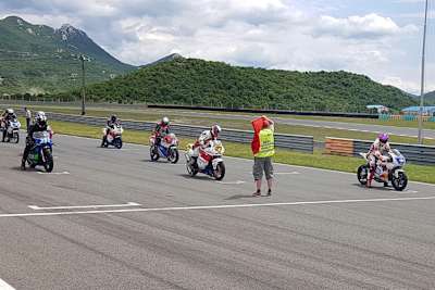Franky Zorn (100) startete in Rijeka von der Pole-Position