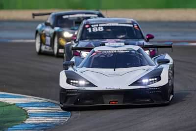 Schönes Rennauto: Der KTM X-Bow GTX auf dem Hockenheimring