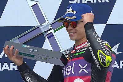 Riesenfreude bei Eric Granado nach seinem Sieg in Le Mans