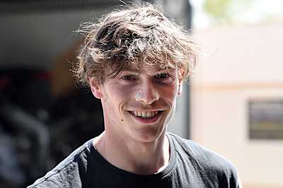 Thomas Gradinger lässt sich die gute Laune nicht verderben