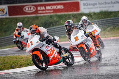 Die Junioren trotzten dem Regen